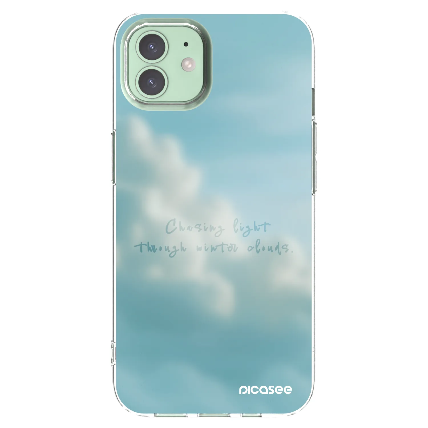 Picasee átlátszó szilikon tok az alábbi mobiltelefonokra Apple iPhone 12 Pro - CHASiNG LIGHT