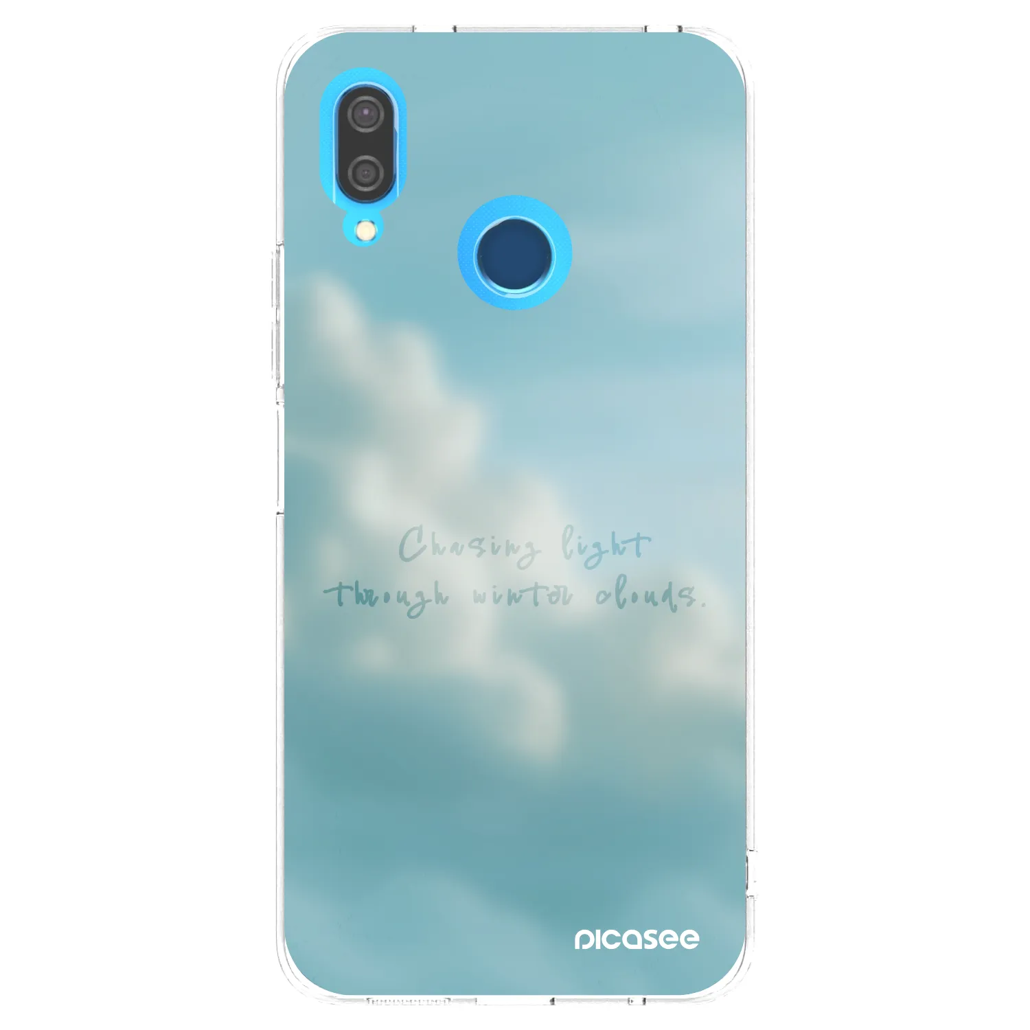 Picasee átlátszó szilikon tok az alábbi mobiltelefonokra Huawei P20 Lite - CHASiNG LIGHT