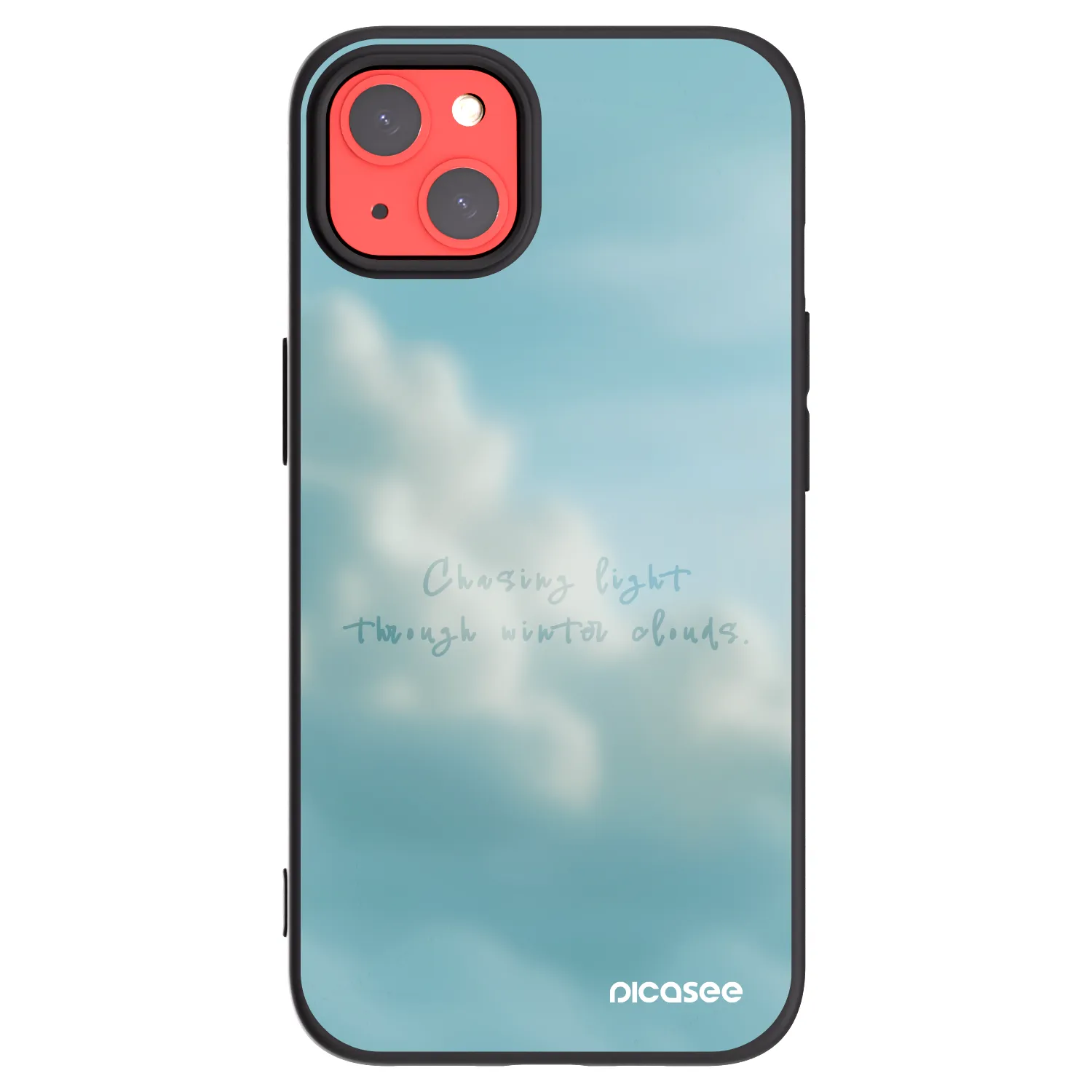 Picasee fekete szilikon tok az alábbi mobiltelefonokra Apple iPhone 13 - CHASiNG LIGHT