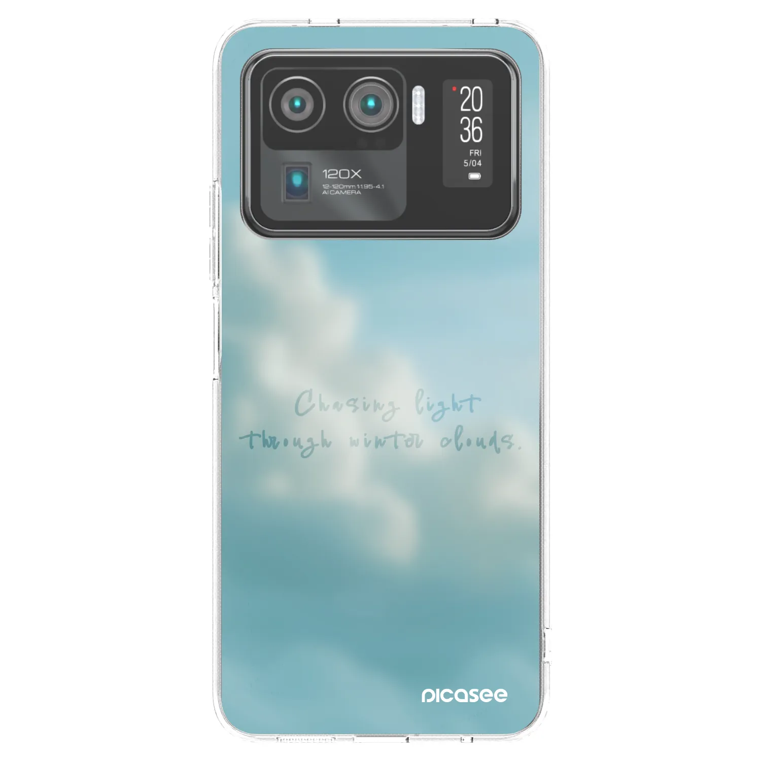 Picasee átlátszó szilikon tok az alábbi mobiltelefonokra Xiaomi Mi 11 Ultra - CHASiNG LIGHT