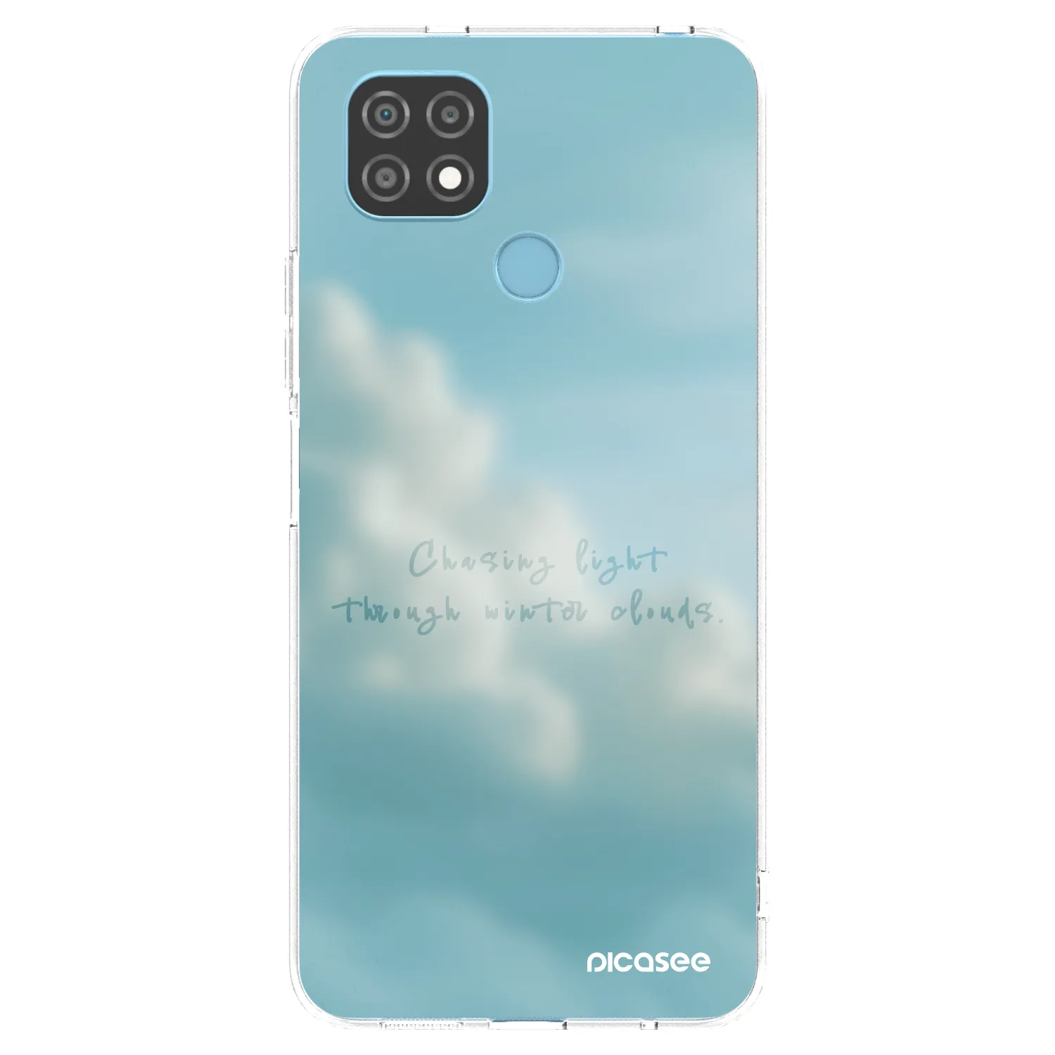 Picasee átlátszó szilikon tok az alábbi mobiltelefonokra Realme C21 - CHASiNG LIGHT