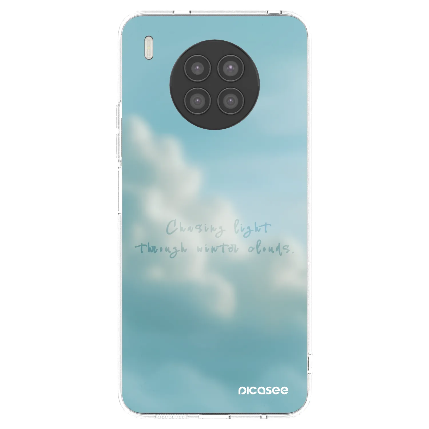 Picasee átlátszó szilikon tok az alábbi mobiltelefonokra Huawei Nova 8i - CHASiNG LIGHT