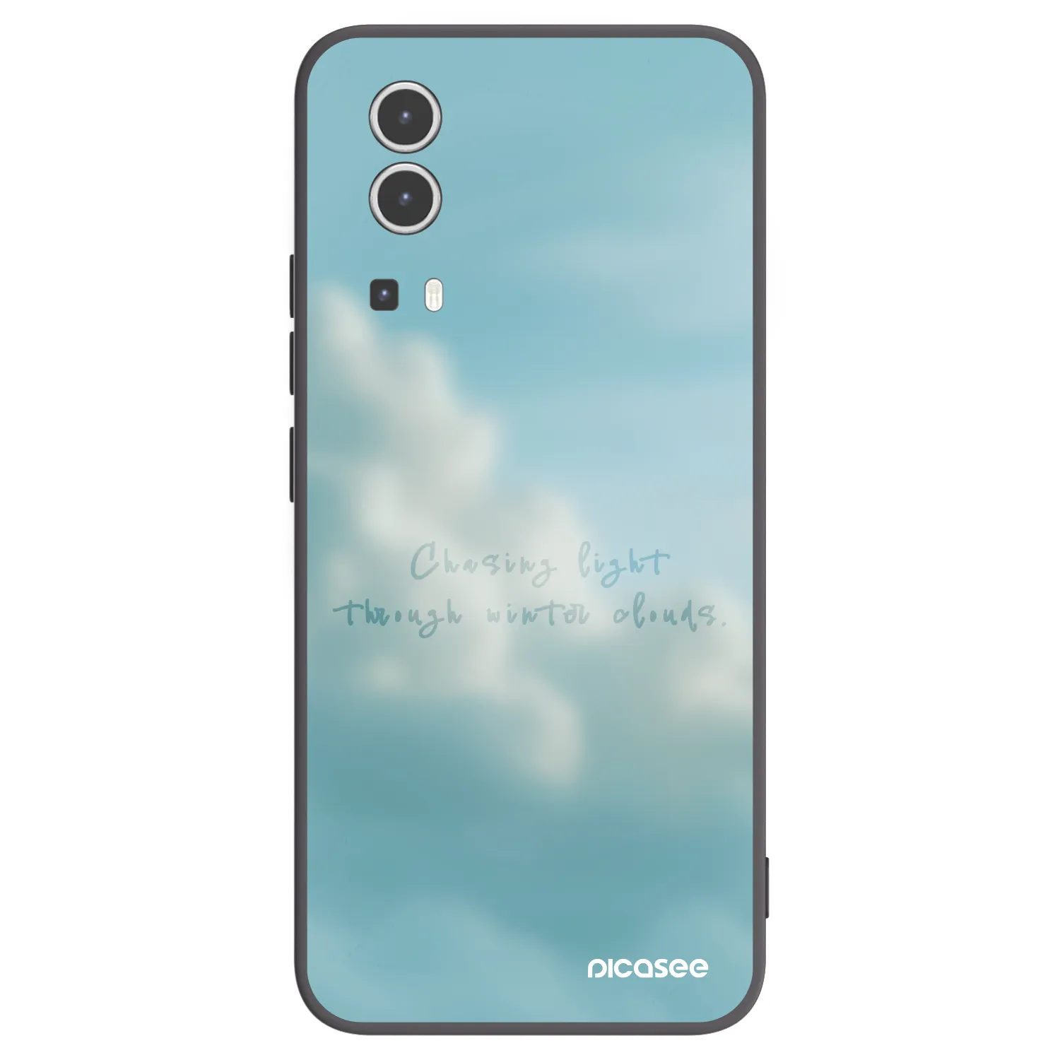 Picasee fekete szilikon tok az alábbi mobiltelefonokra Vivo Y72 5G - CHASiNG LIGHT