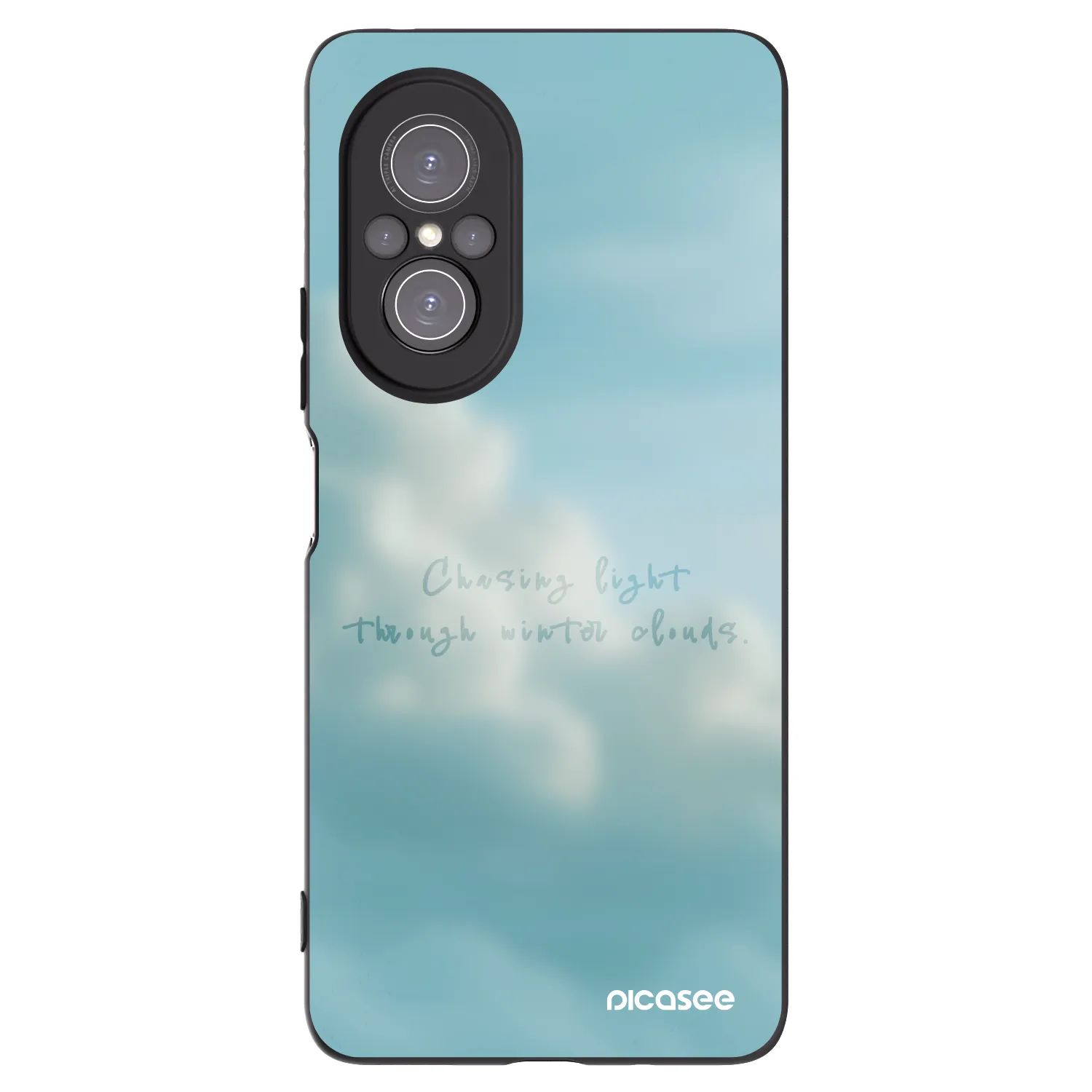 Picasee fekete szilikon tok az alábbi mobiltelefonokra Huawei Nova 9 SE - CHASiNG LIGHT