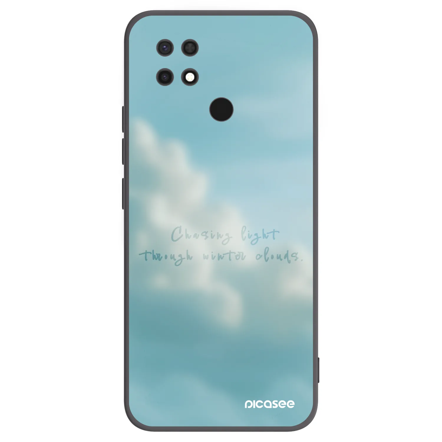 Picasee fekete szilikon tok az alábbi mobiltelefonokra Xiaomi Redmi 10C - CHASiNG LIGHT