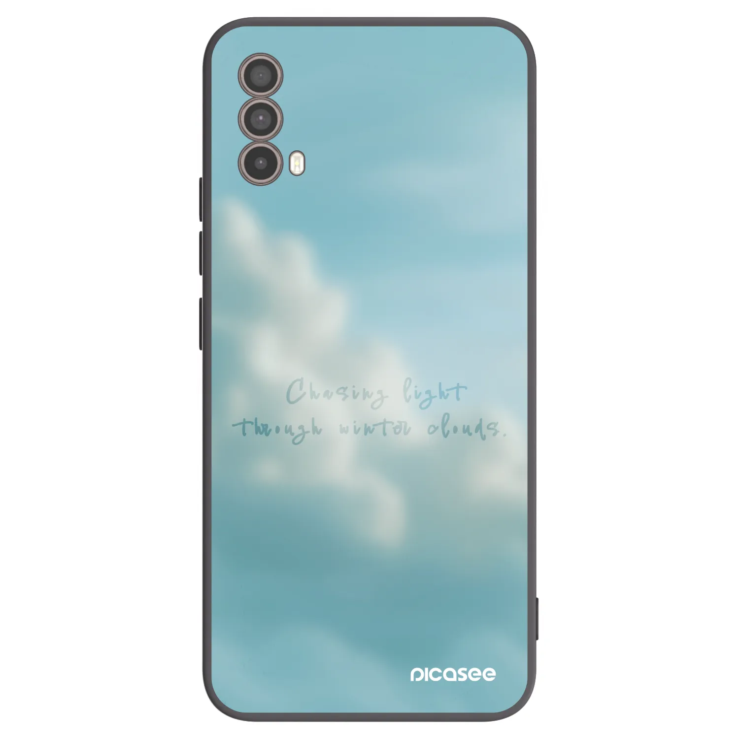 Picasee fekete szilikon tok az alábbi mobiltelefonokra Motorola Moto E40 - CHASiNG LIGHT