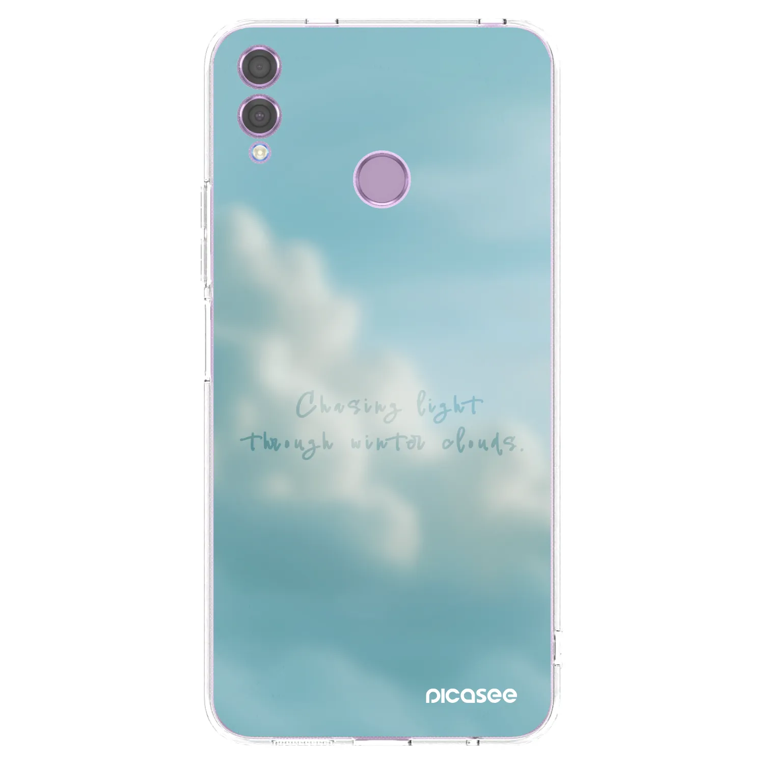 Picasee átlátszó szilikon tok az alábbi mobiltelefonokra Honor 8X - CHASiNG LIGHT