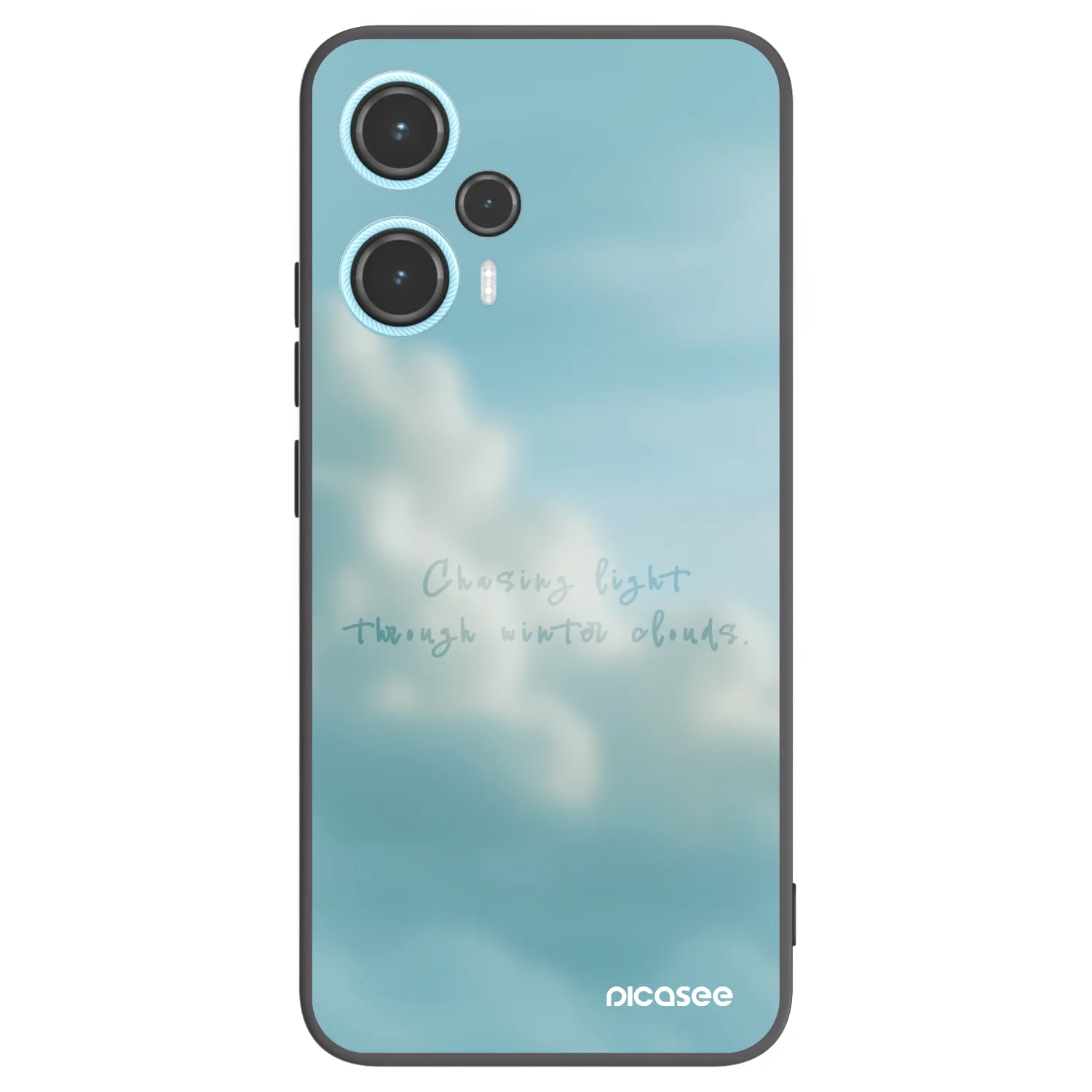 Picasee fekete szilikon tok az alábbi mobiltelefonokra Xiaomi Poco F5 - CHASiNG LIGHT