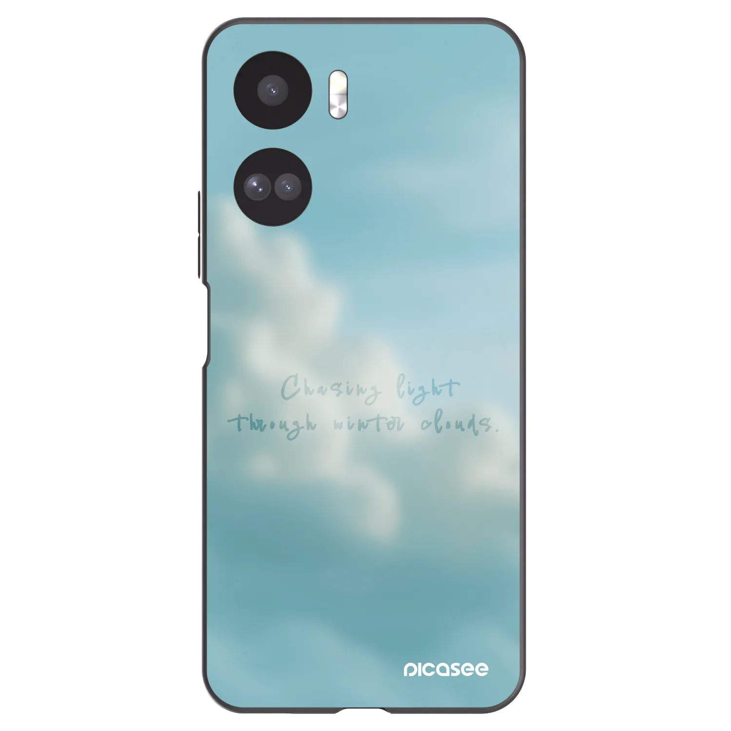 Picasee fekete szilikon tok az alábbi mobiltelefonokra Honor 90 Lite 5G - CHASiNG LIGHT
