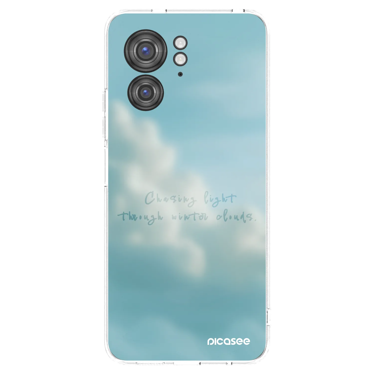 Picasee átlátszó szilikon tok az alábbi mobiltelefonokra Motorola Edge 40 - CHASiNG LIGHT