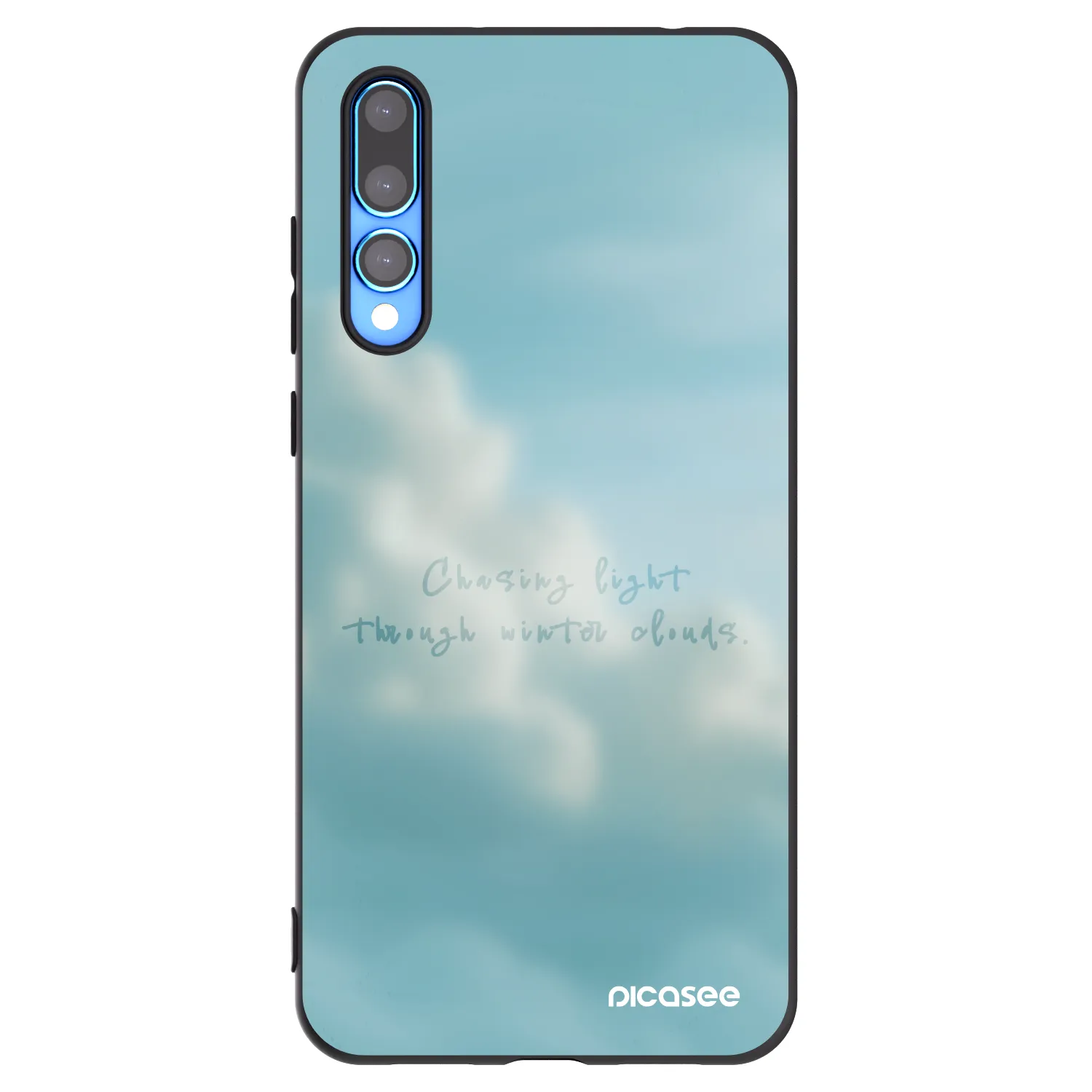 Picasee fekete szilikon tok az alábbi mobiltelefonokra Huawei P20 Pro - CHASiNG LIGHT