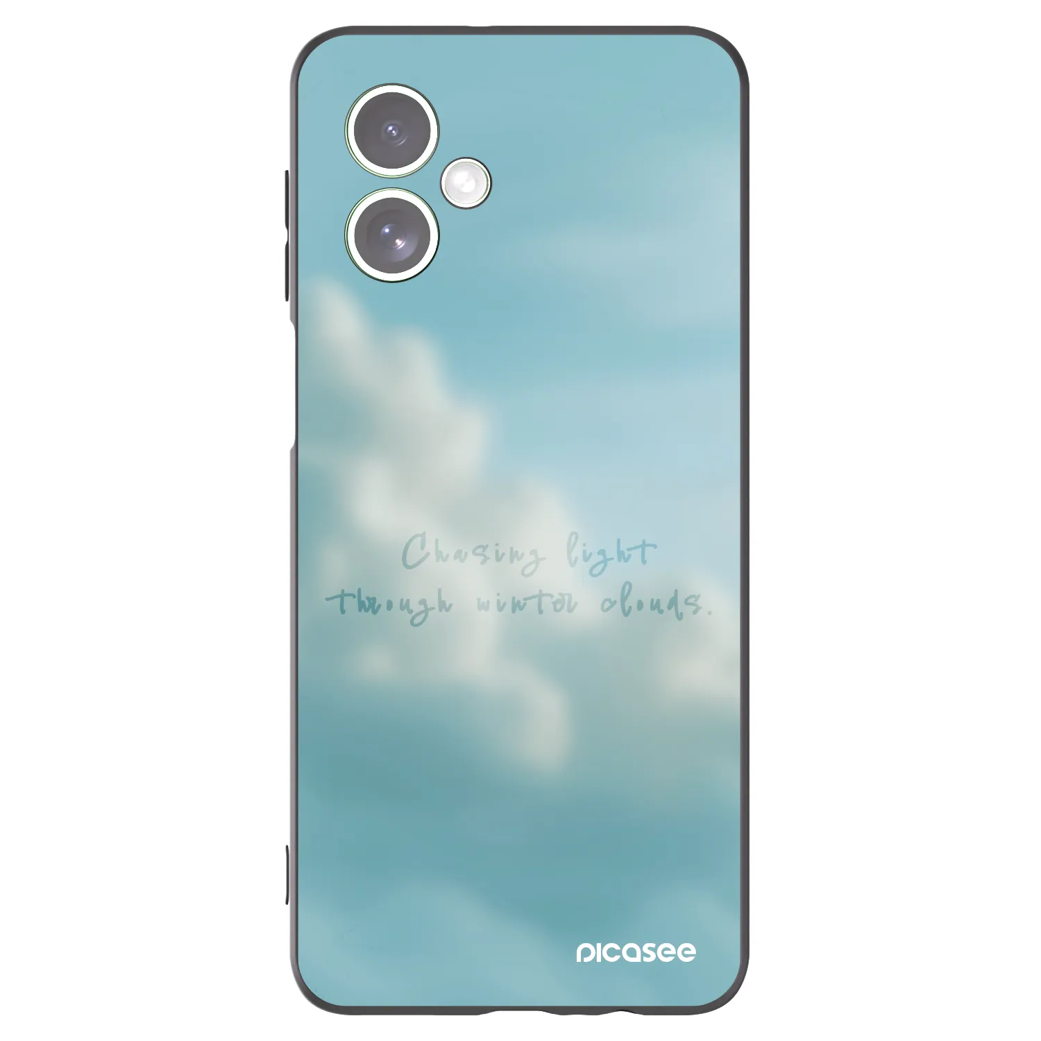 Picasee fekete szilikon tok az alábbi mobiltelefonokra Motorola Moto G54 5G - CHASiNG LIGHT
