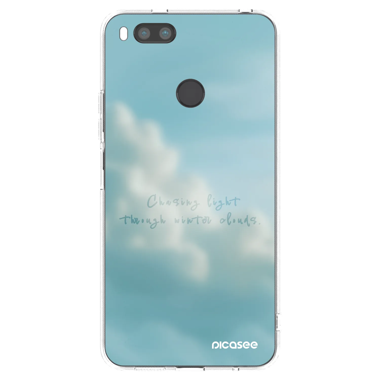 Picasee átlátszó szilikon tok az alábbi mobiltelefonokra Xiaomi Mi A1 Global - CHASiNG LIGHT