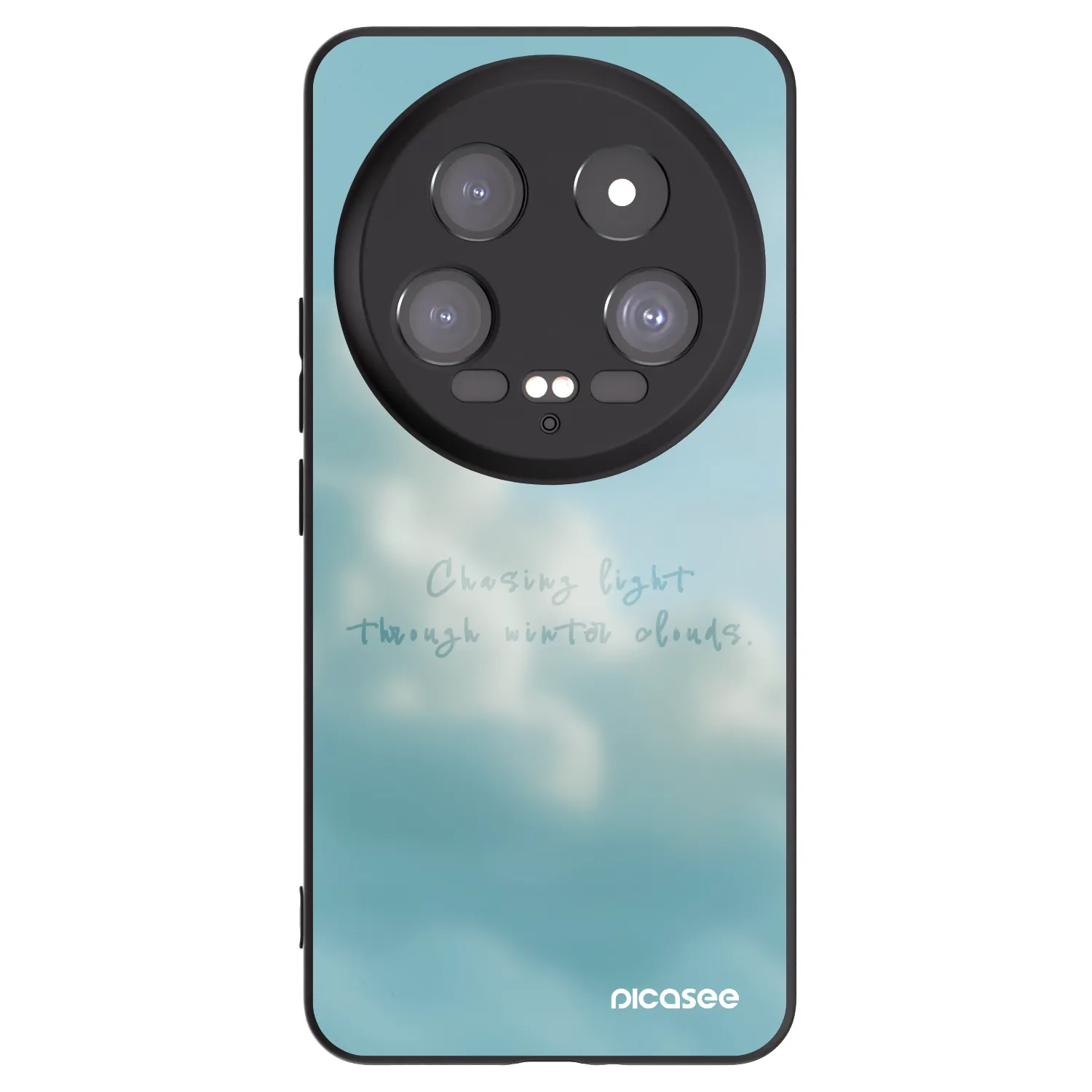 Picasee fekete szilikon tok az alábbi mobiltelefonokra Xiaomi 14 Ultra - CHASiNG LIGHT