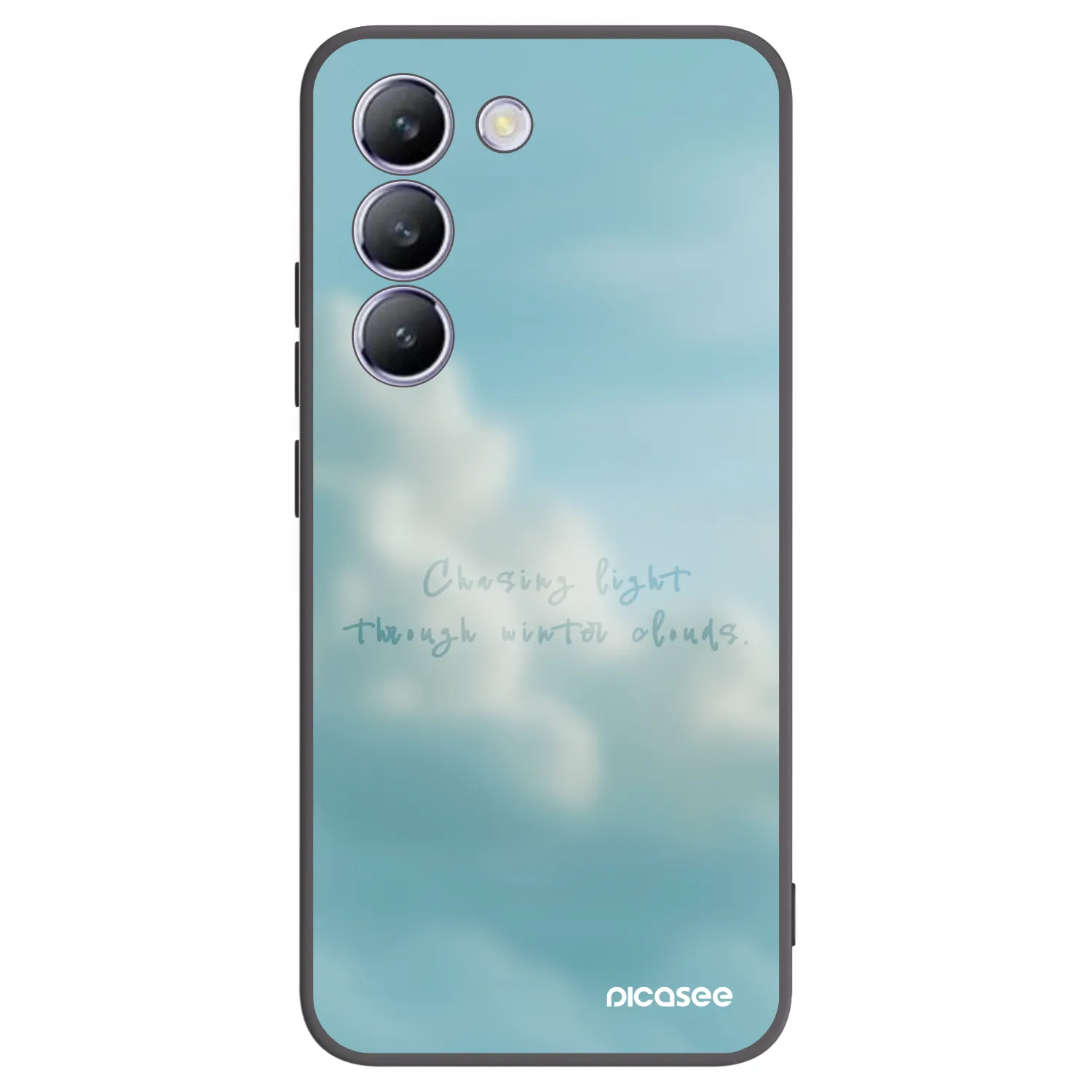 Picasee fekete szilikon tok az alábbi mobiltelefonokra Vivo V40 SE 5G - CHASiNG LIGHT