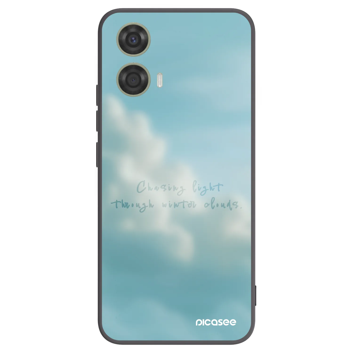 Picasee fekete szilikon tok az alábbi mobiltelefonokra Motorola Moto G24 - CHASiNG LIGHT