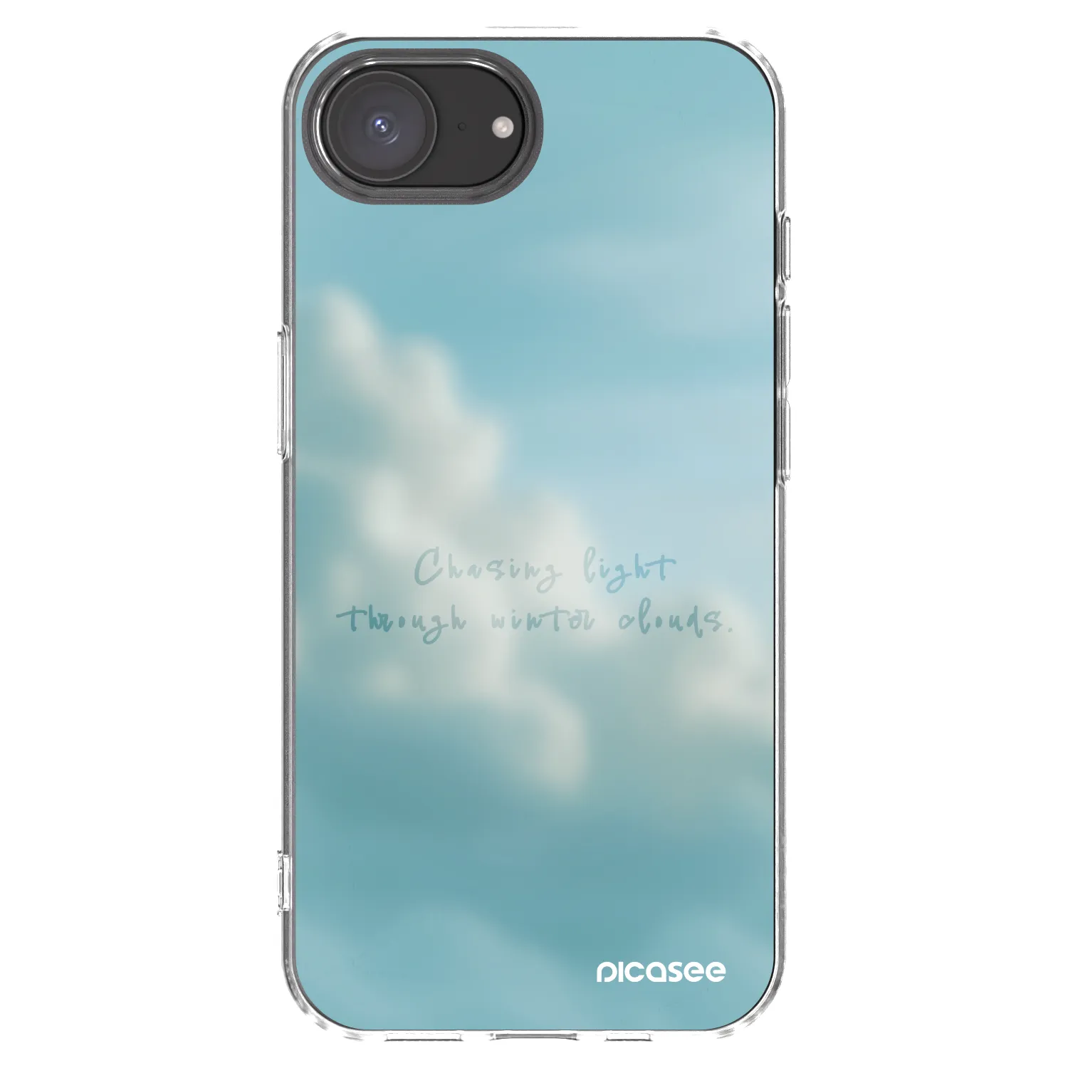 Picasee átlátszó szilikon tok az alábbi mobiltelefonokra Apple iPhone 16e - CHASiNG LIGHT