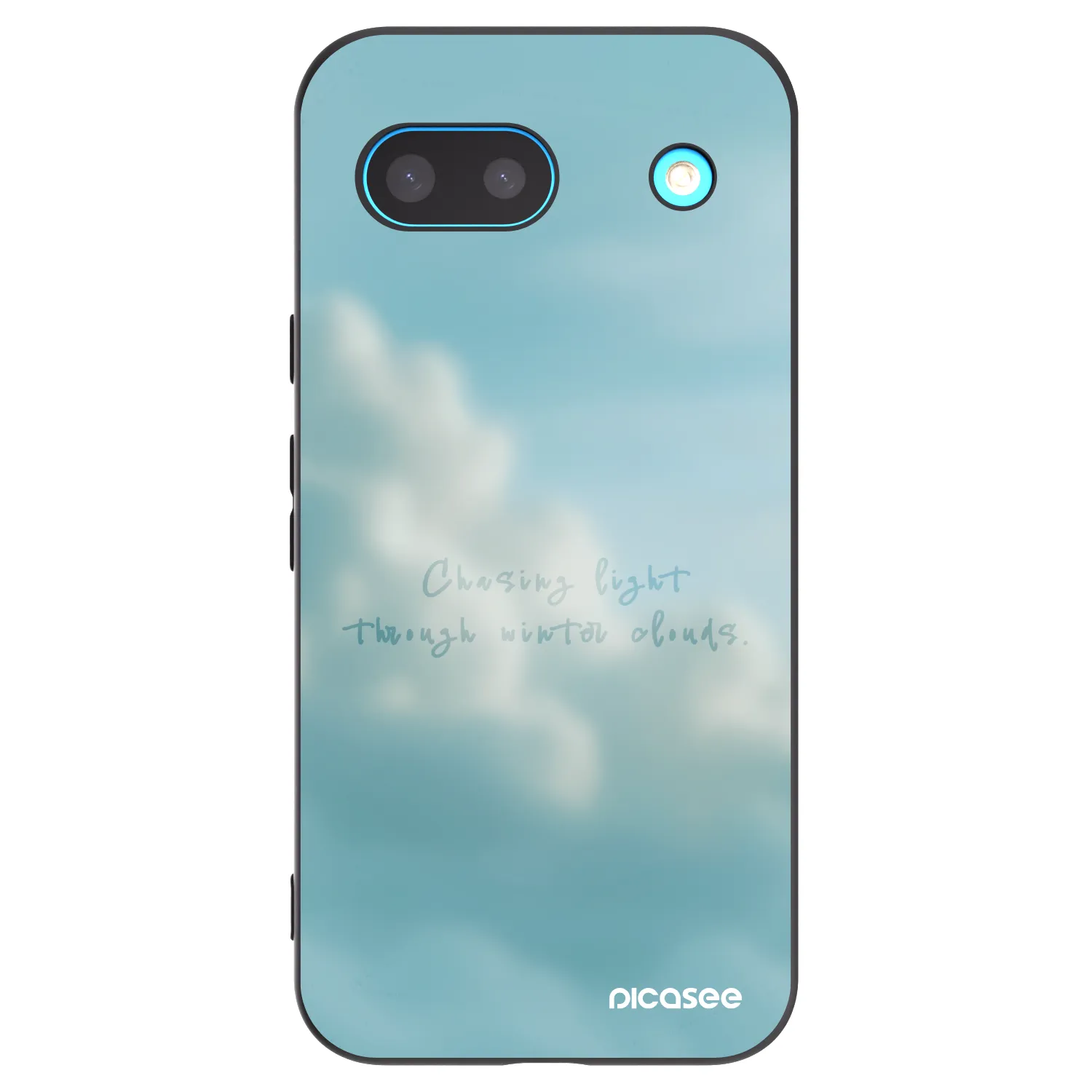 Picasee fekete szilikon tok az alábbi mobiltelefonokra Google Pixel 8a - CHASiNG LIGHT