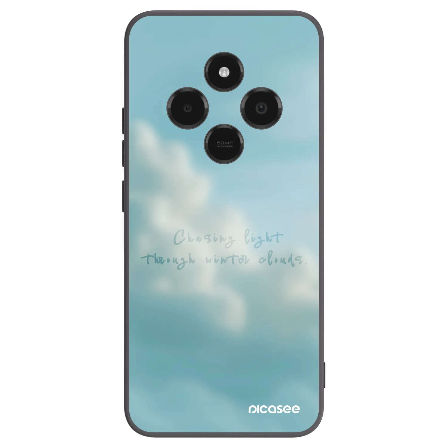 Picasee fekete szilikon tok az alábbi mobiltelefonokra Xiaomi Poco C75 - CHASiNG LIGHT