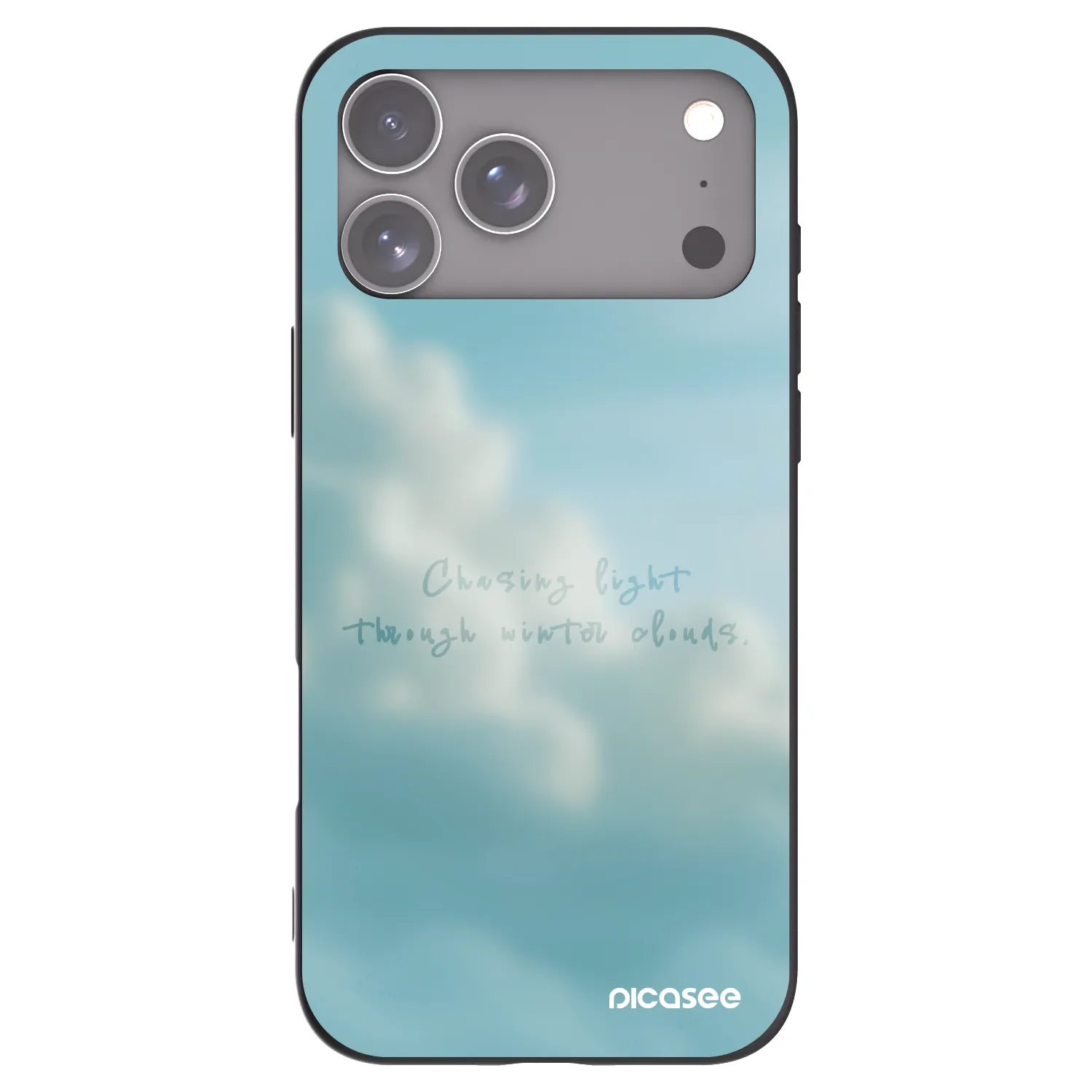 Picasee fekete szilikon tok az alábbi mobiltelefonokra Apple iPhone 17 Pro Max - CHASiNG LIGHT