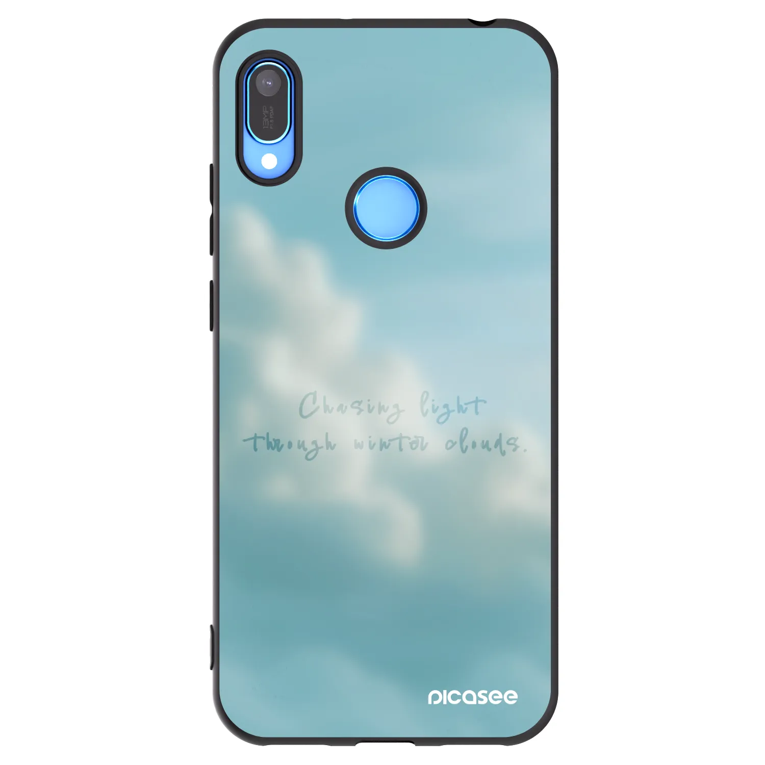 Picasee fekete szilikon tok az alábbi mobiltelefonokra Huawei Y6 2019 - CHASiNG LIGHT