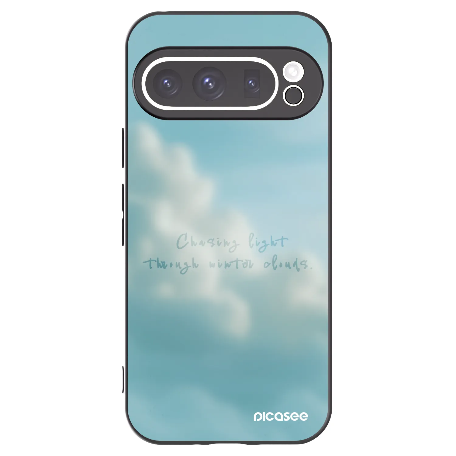 Picasee fekete szilikon tok az alábbi mobiltelefonokra Google Pixel 9 Pro XL - CHASiNG LIGHT