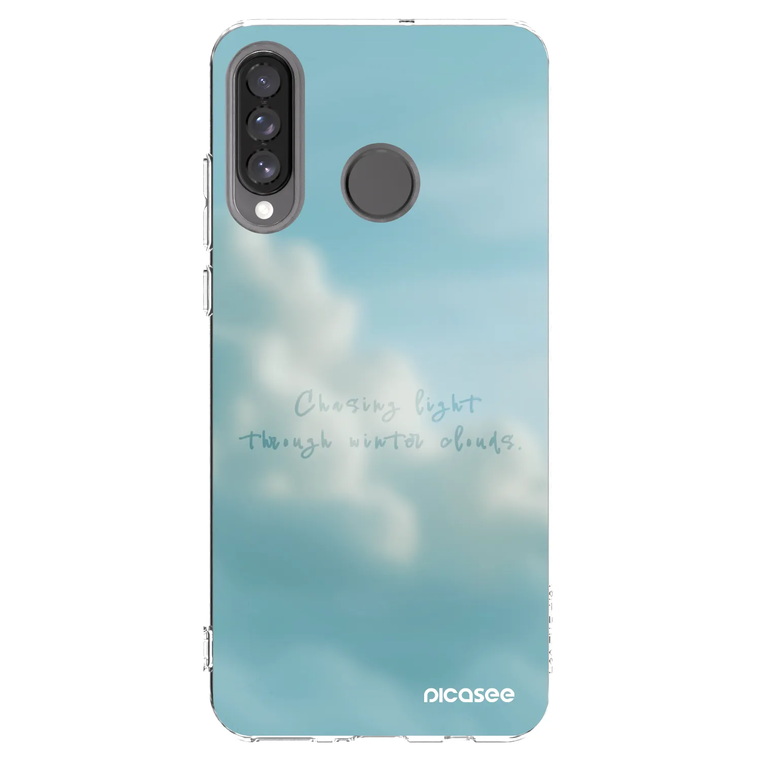Picasee átlátszó szilikon tok az alábbi mobiltelefonokra Huawei P30 Lite - CHASiNG LIGHT