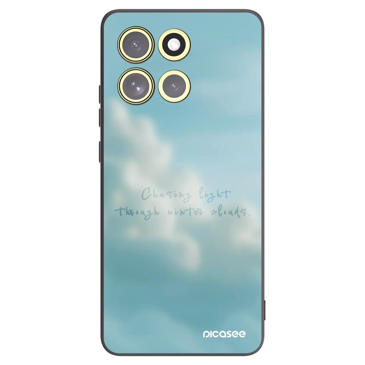 Picasee fekete szilikon tok az alábbi mobiltelefonokra Motorola Moto G86 Power 5G - CHASiNG LIGHT
