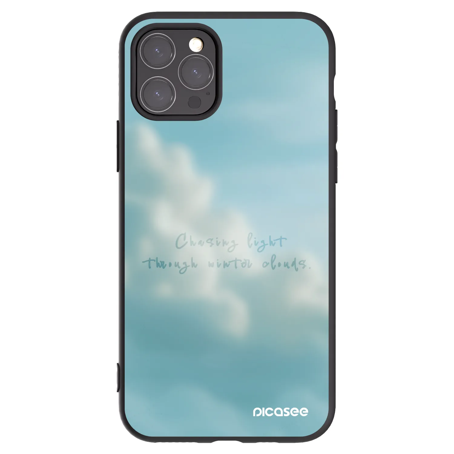 Picasee fekete szilikon tok az alábbi mobiltelefonokra Apple iPhone 11 Pro - CHASiNG LIGHT