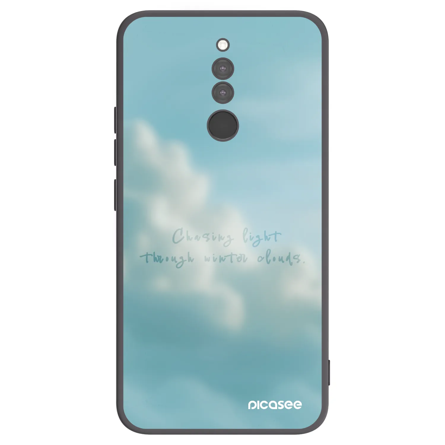 Picasee fekete szilikon tok az alábbi mobiltelefonokra Xiaomi Redmi 8 - CHASiNG LIGHT