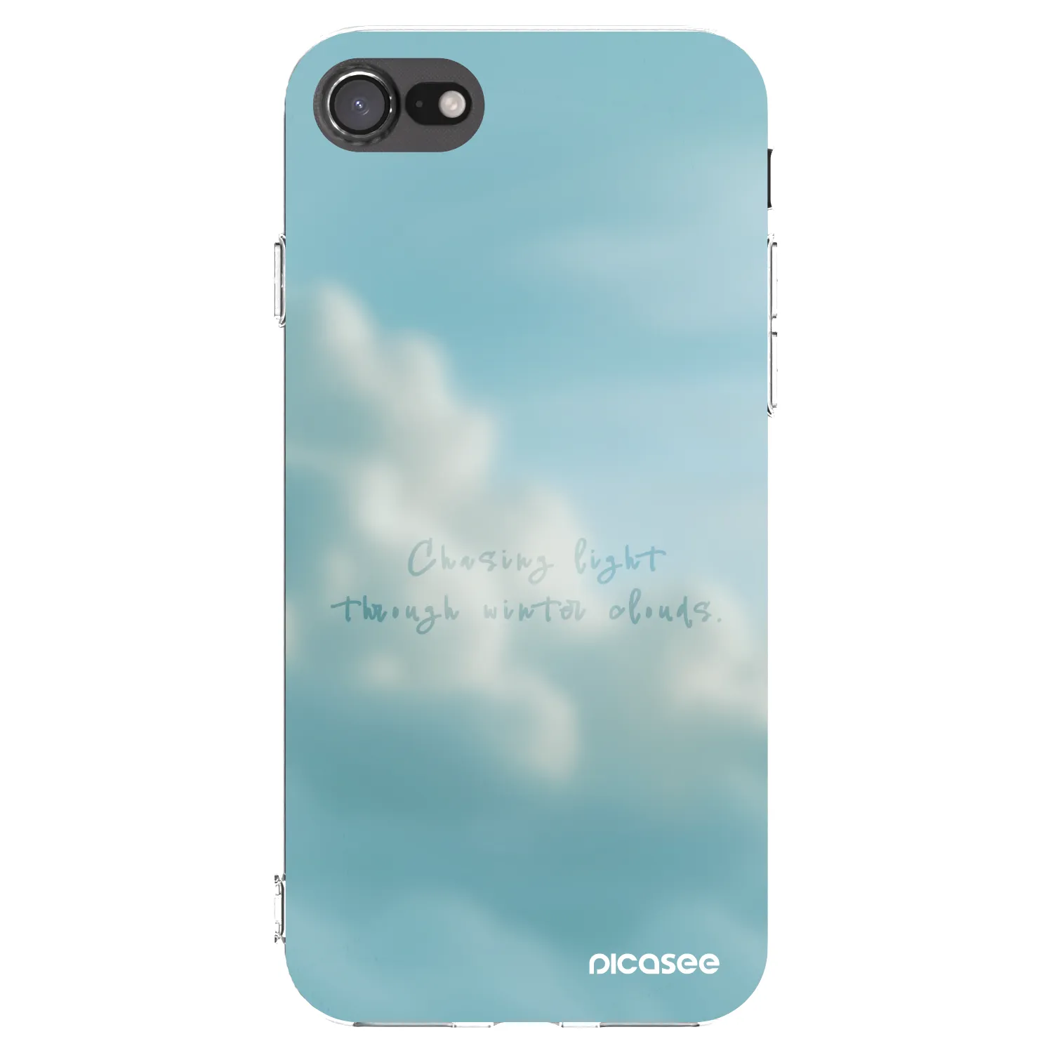 Picasee átlátszó szilikon tok az alábbi mobiltelefonokra Apple iPhone SE 2020 - CHASiNG LIGHT