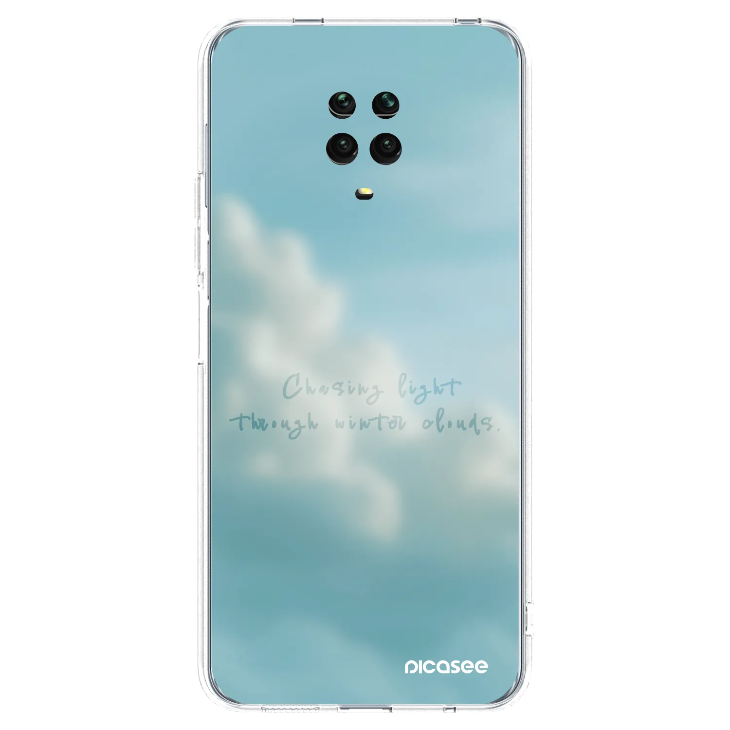 Picasee átlátszó szilikon tok az alábbi mobiltelefonokra Xiaomi Redmi Note 9S - CHASiNG LIGHT