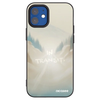 Picasee fekete szilikon tok az alábbi mobiltelefonokra Apple iPhone 12 mini - IN TRANSIT