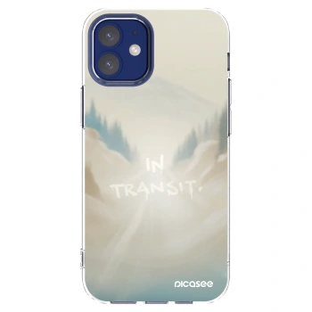 Picasee átlátszó szilikon tok az alábbi mobiltelefonokra Apple iPhone 12 mini - IN TRANSIT