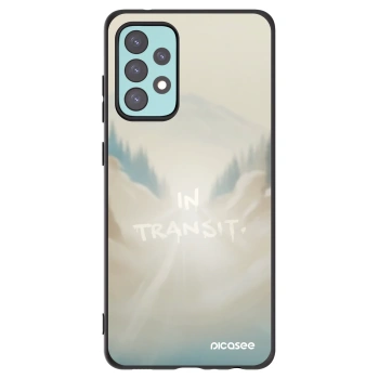 Picasee fekete szilikon tok az alábbi mobiltelefonokra Samsung Galaxy A72 A725F - IN TRANSIT