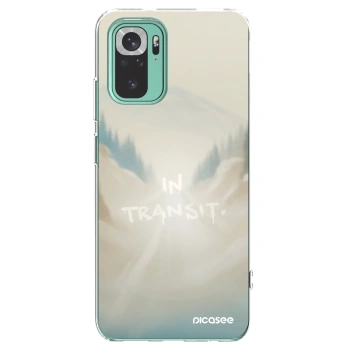 Picasee átlátszó szilikon tok az alábbi mobiltelefonokra Xiaomi Redmi Note 10 Pro - IN TRANSIT
