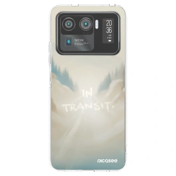 Picasee átlátszó szilikon tok az alábbi mobiltelefonokra Xiaomi Mi 11 Ultra - IN TRANSIT