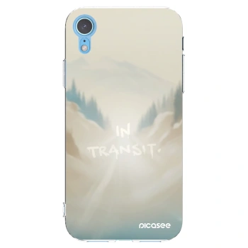 Picasee átlátszó szilikon tok az alábbi mobiltelefonokra Apple iPhone XR - IN TRANSIT