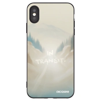 Picasee fekete szilikon tok az alábbi mobiltelefonokra Apple iPhone XS Max - IN TRANSIT