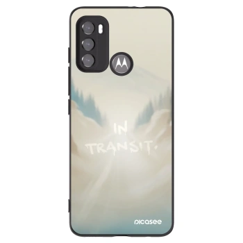 Picasee fekete szilikon tok az alábbi mobiltelefonokra Motorola Moto G60 - IN TRANSIT