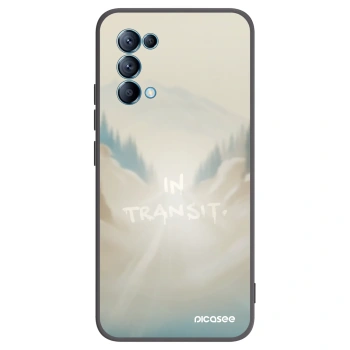 Picasee fekete szilikon tok az alábbi mobiltelefonokra OPPO Reno 5 5G - IN TRANSIT
