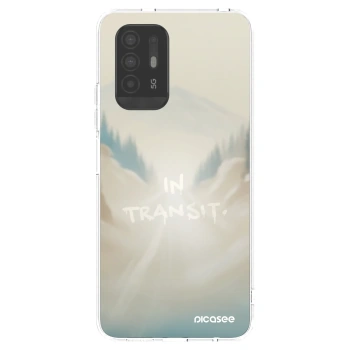Picasee átlátszó szilikon tok az alábbi mobiltelefonokra OPPO A94 5G - IN TRANSIT