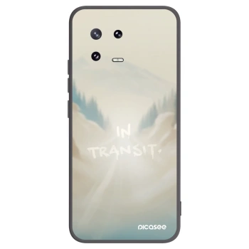 Picasee fekete szilikon tok az alábbi mobiltelefonokra Xiaomi 13 Pro - IN TRANSIT