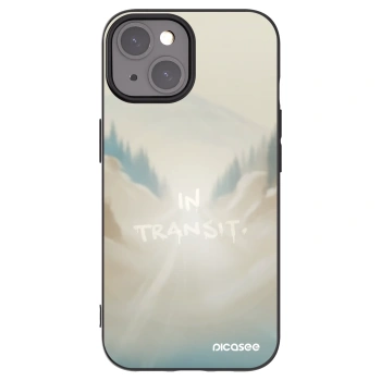 Picasee fekete szilikon tok az alábbi mobiltelefonokra Apple iPhone 15 - IN TRANSIT