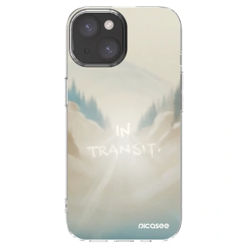 Picasee átlátszó szilikon tok az alábbi mobiltelefonokra Apple iPhone 15 - IN TRANSIT