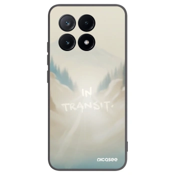 Picasee fekete szilikon tok az alábbi mobiltelefonokra Xiaomi Poco X6 Pro - IN TRANSIT