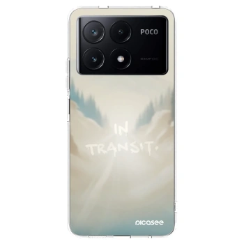 Picasee átlátszó szilikon tok az alábbi mobiltelefonokra Xiaomi Poco X6 Pro - IN TRANSIT