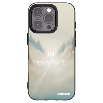 Picasee fekete szilikon tok az alábbi mobiltelefonokra Apple iPhone 16 Pro - IN TRANSIT