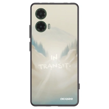 Picasee fekete szilikon tok az alábbi mobiltelefonokra Motorola Moto G35 5G - IN TRANSIT