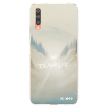 Picasee átlátszó szilikon tok az alábbi mobiltelefonokra Samsung Galaxy A70 A705F - IN TRANSIT
